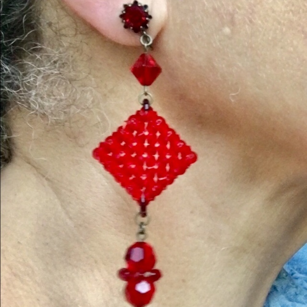 Erickson Beamon Clip On Earrings